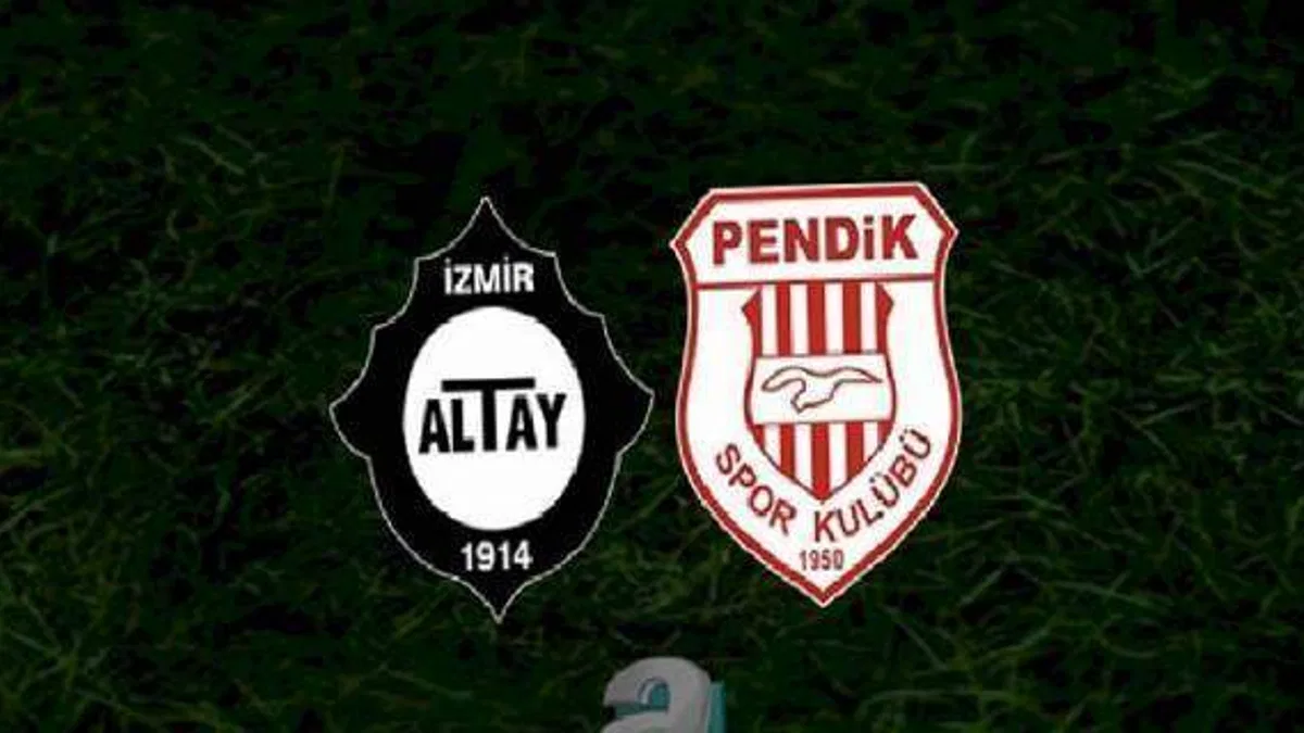 Altay - Pendikspor maçı ne zaman, saat kaçta ve hangi kanalda? | TFF 1. Lig