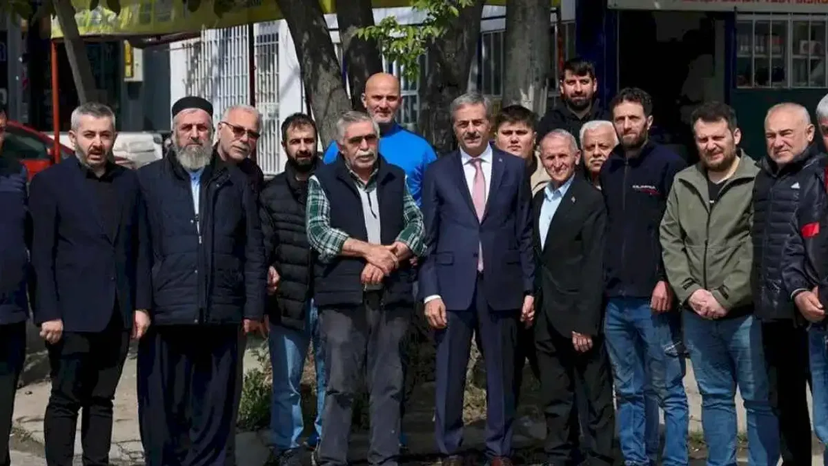 Sakarya'da sanayi esnafıyla buluşuldu