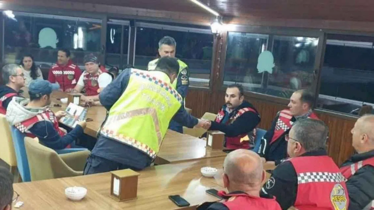 Keşan'da motosikletçilere eğitim