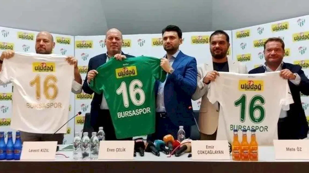 Bursaspor'un forma sırt sponsoru belli oldu