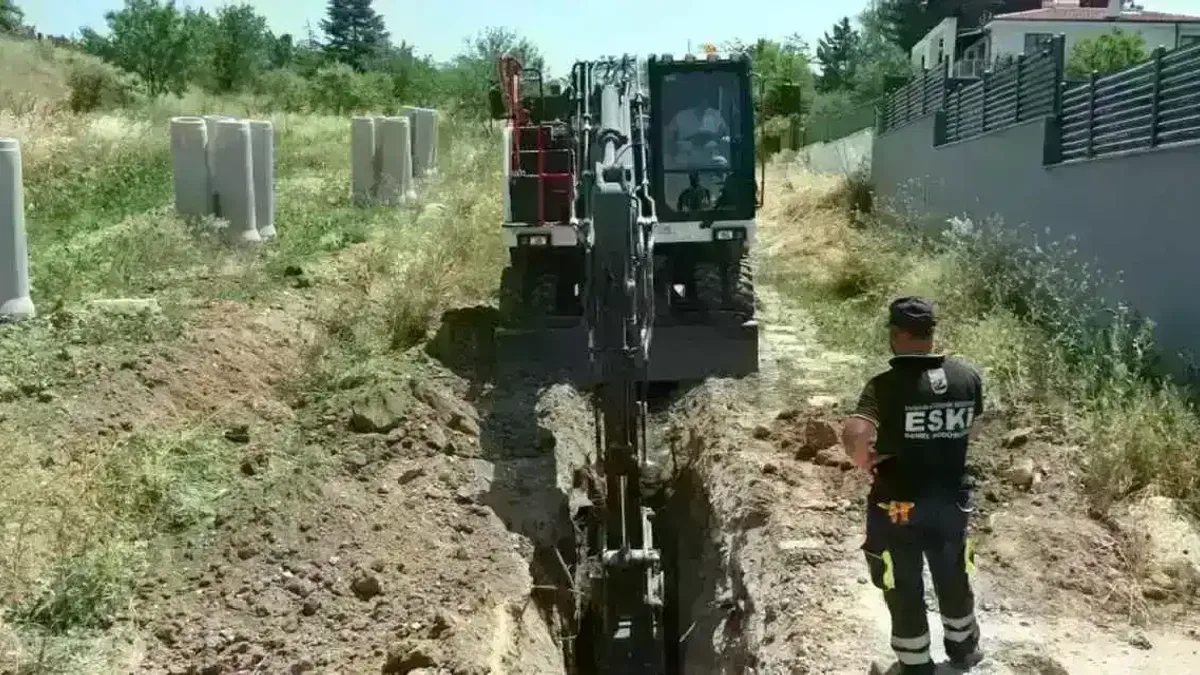 Eskişehir’de kanalizasyon kapasitesi artıyor