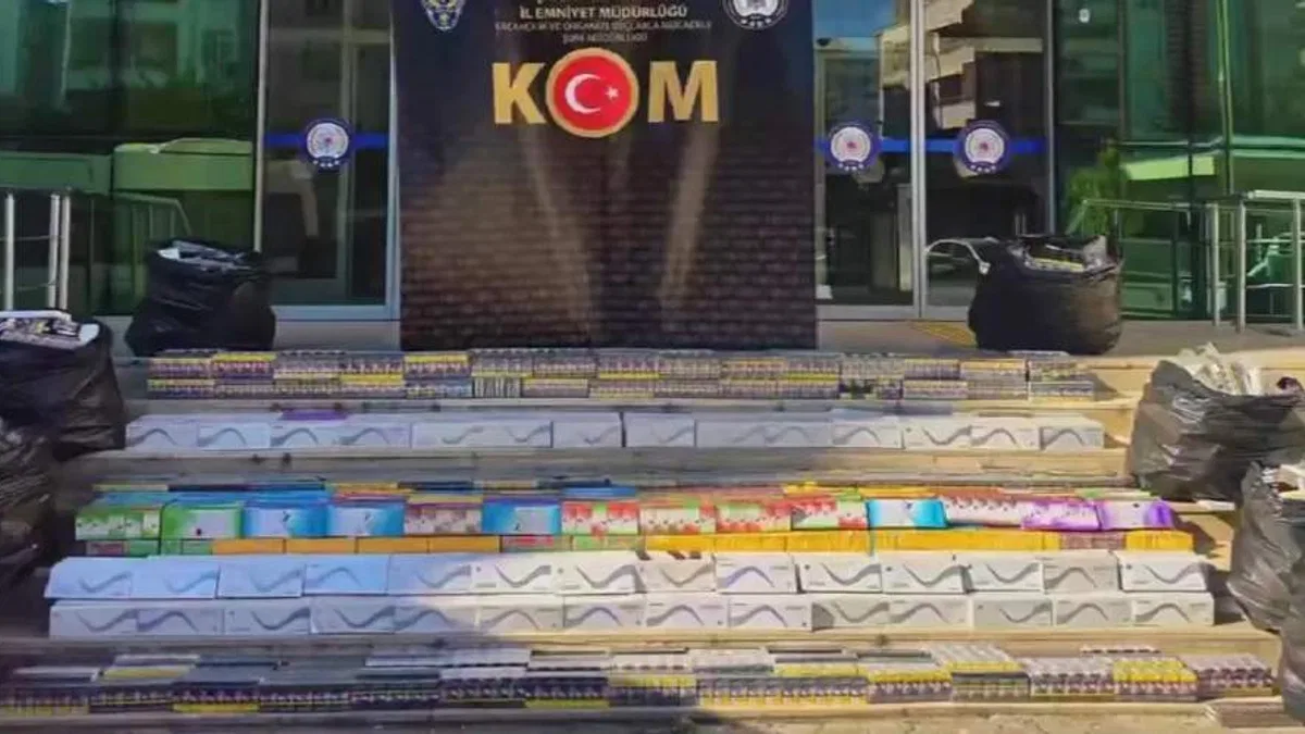Şanlıurfa’da kaçak sigara operasyonu: 1 tutuklama