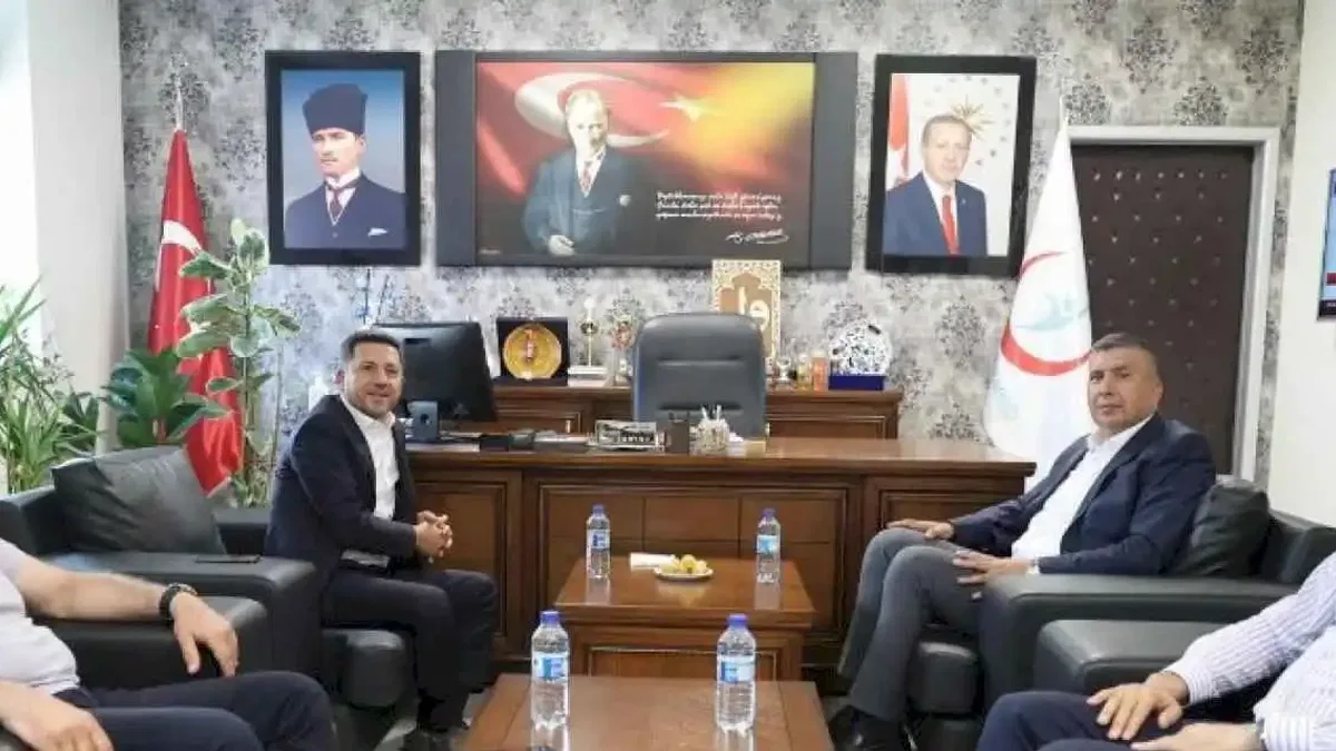 Başkan Arı’dan İl Sağlık Müdürü Tartar’a iade-i ziyaret