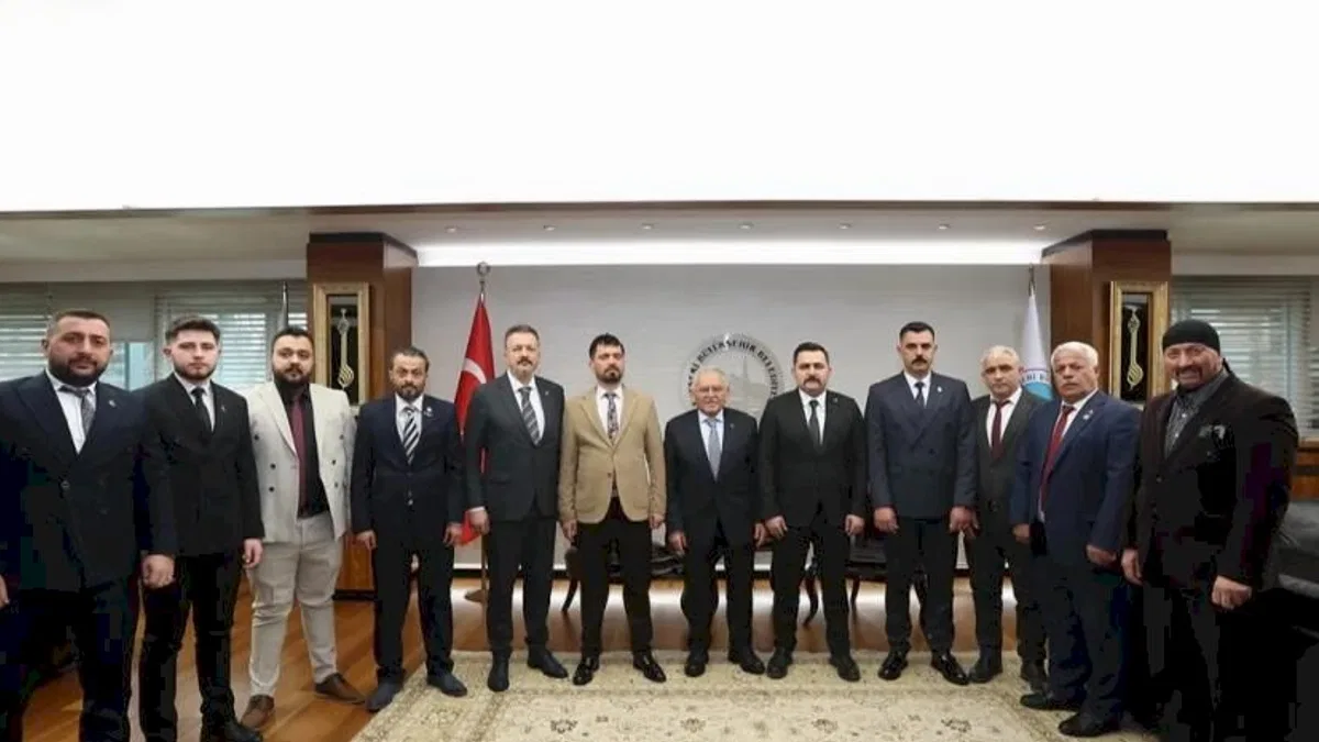 Kayseri Büyükşehir Alperen Ocakları'nı ağırladı
