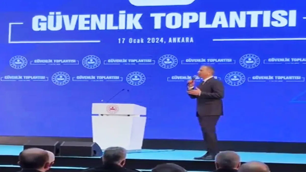 Bakan Yerlikaya: 2024 yılı hedeflerimizi ortaya koyduk