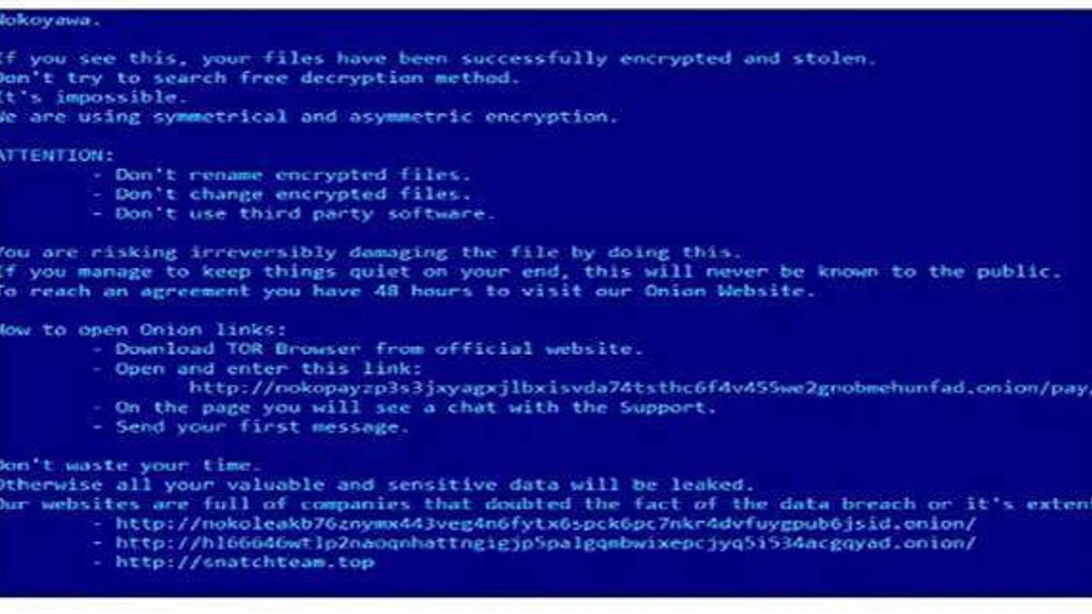 Microsoft Windows'taki sıfır gün açığı Nokoyawa fidye yazılımı saldırılarında kullanıldı