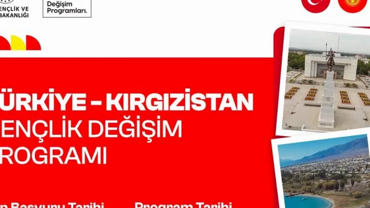 Türkiye–Kırgızistan Gençlik Değişim Programı için son başvuru 6 Mart