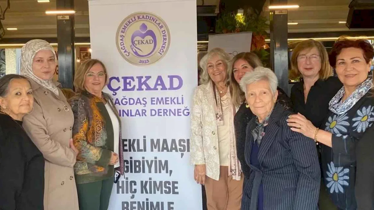 Emekli kadınlardan güç birliği buluşması