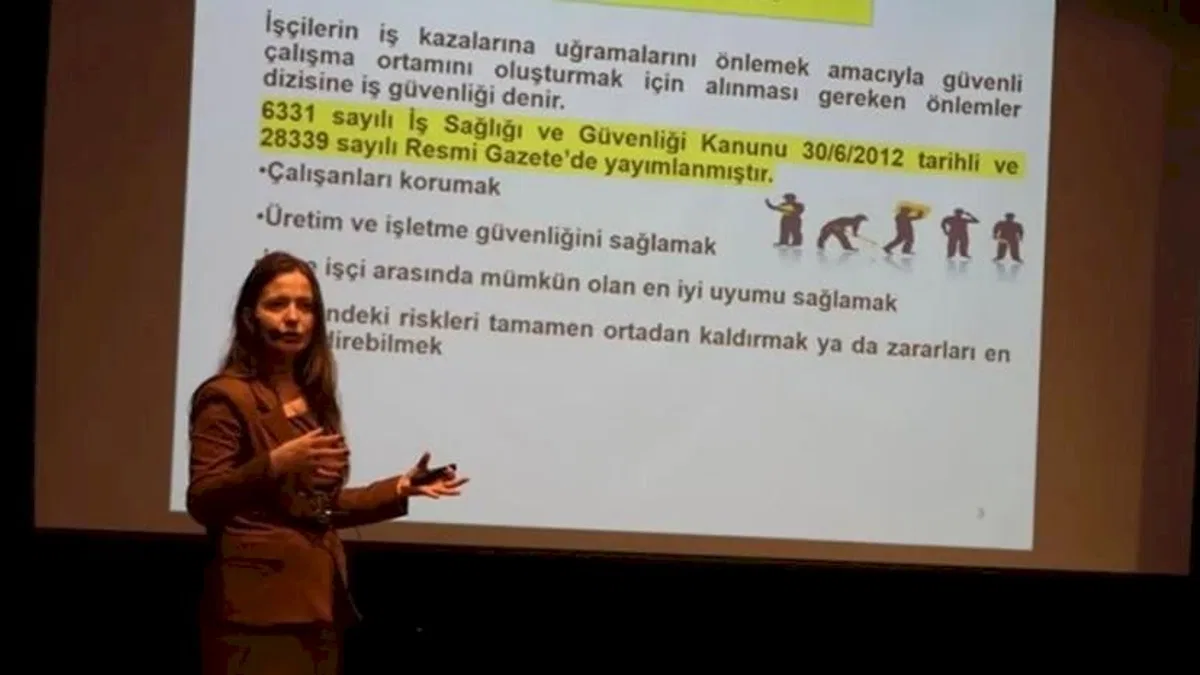 İstanbul Maltepe'de ‘İş Sağlığı ve Güvenliği Eğitimleri’ başladı