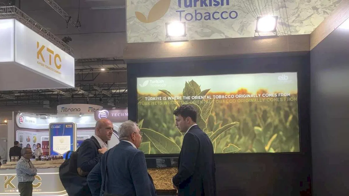 Türk tütünü Almanya fuarında görücüye çıktı