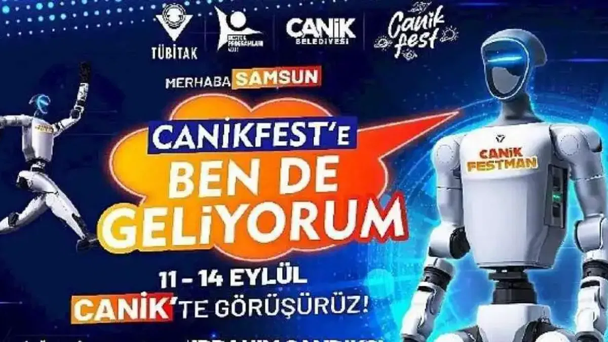 İnsansı Robot Canik'te Sahne Alacak: Canik'ten Bir İlk Daha