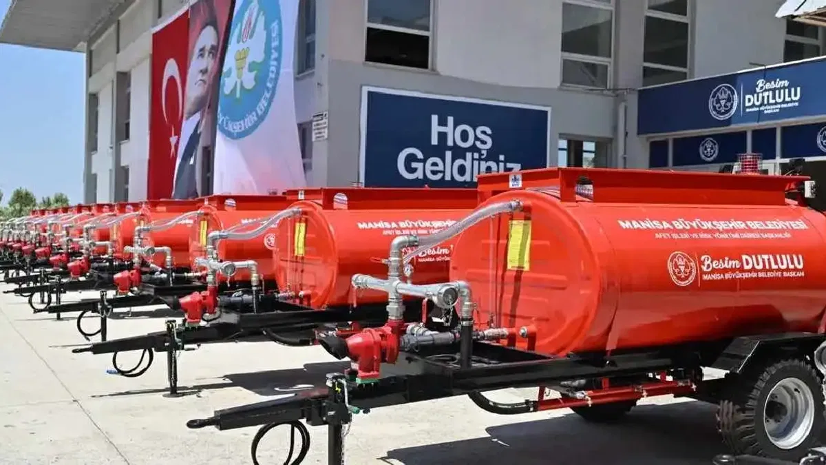 Manisa yangınlara karşı ilk müdahaleyi güçlendiriyor