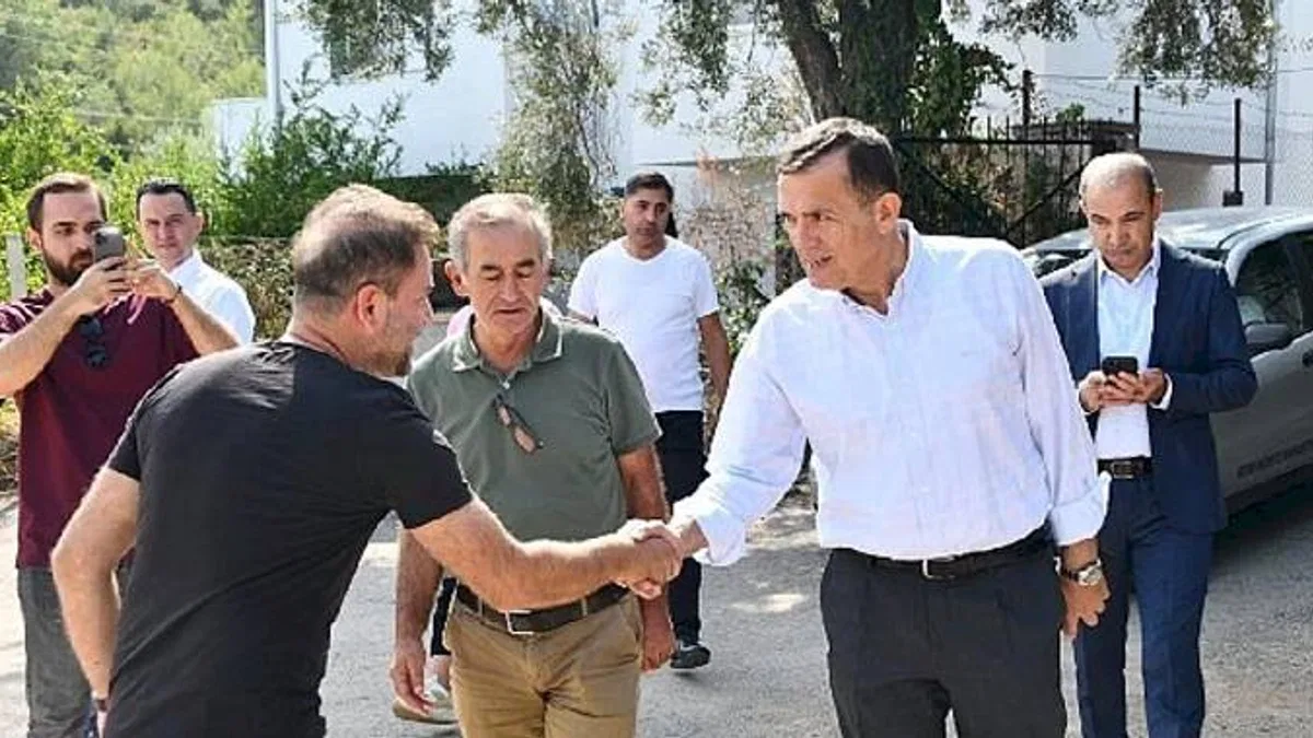 Başkan Abdullah Özyiğit, Kırsal Mahallelerde Devam Eden Çalışmaları İnceledi