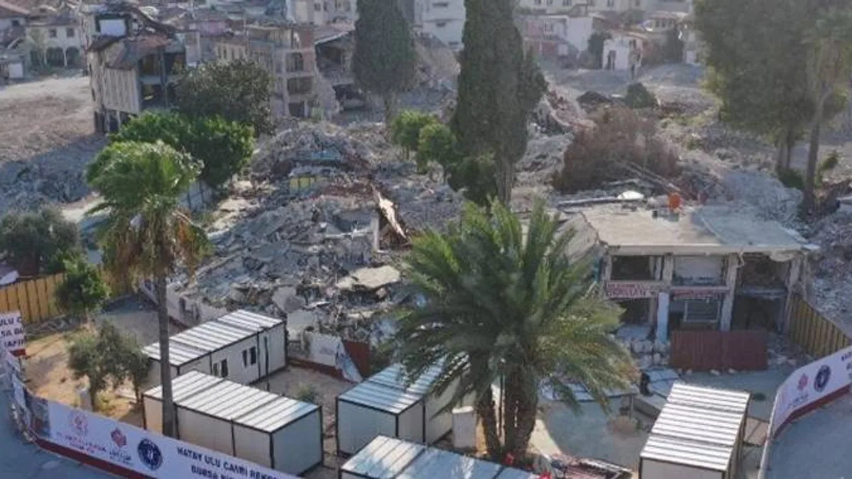 Hatay'daki tarihi ayağa kaldıracak Bursa hamlesi