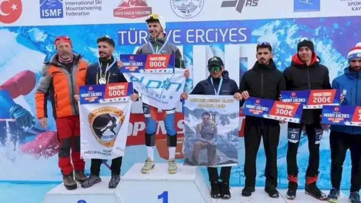 Uluslararası Erciyes Dağ Kayağı Yarışları sona erdi