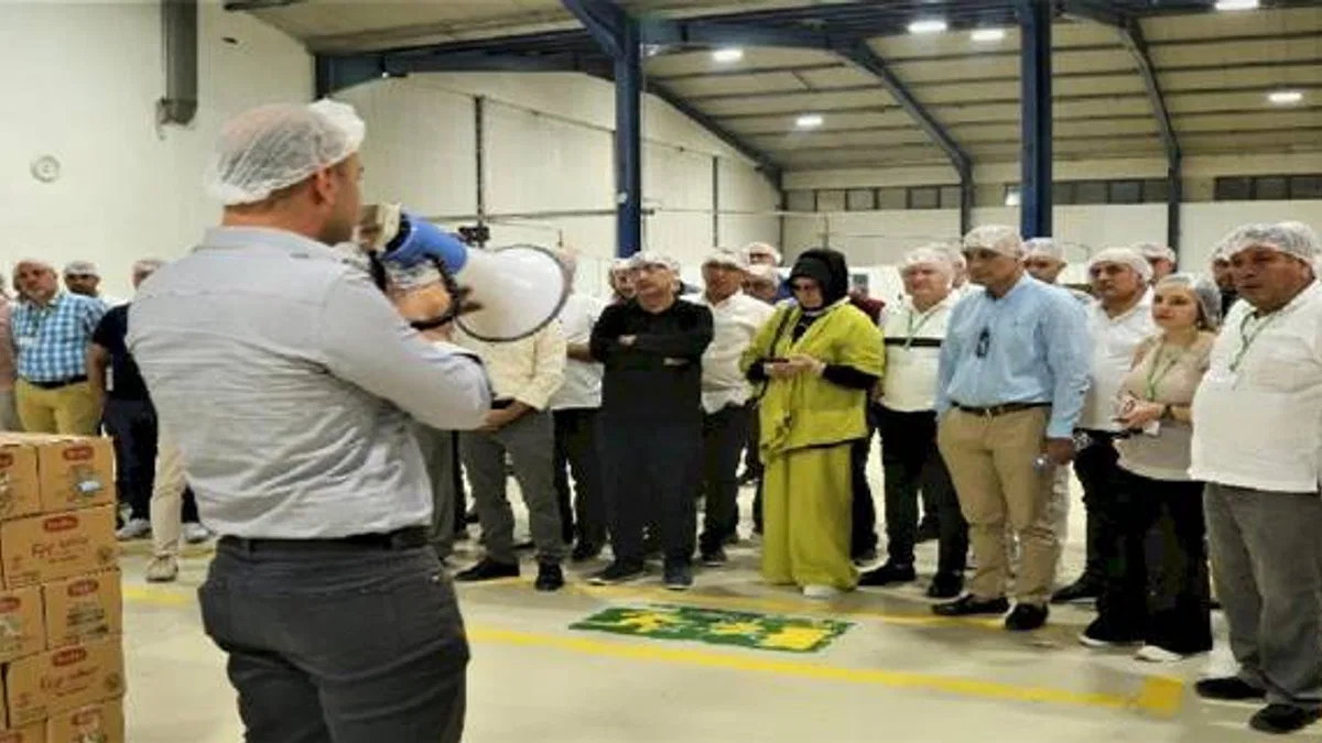 Torku'nun ana bayilerine üretim tesisleri gezdirildi