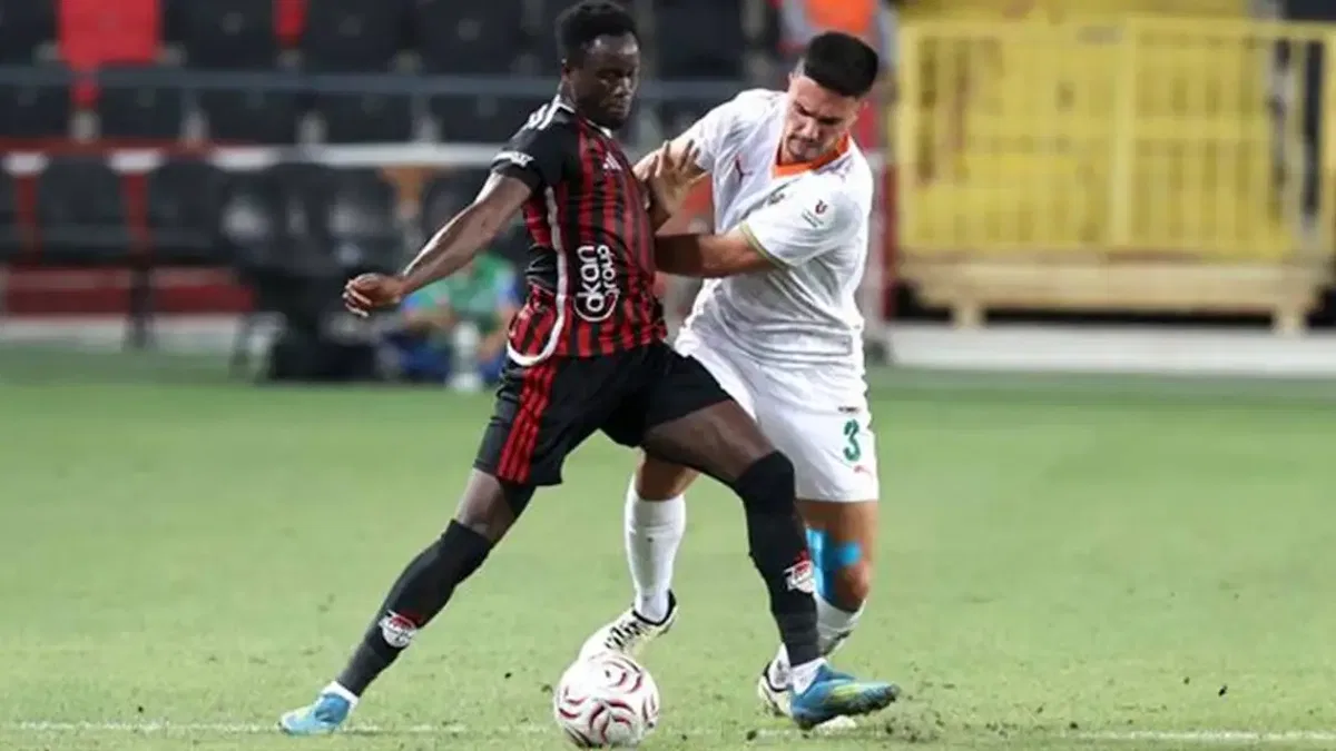 Gaziantep FK 1-1 Corendon Alanyaspor (Maç Sonucu)