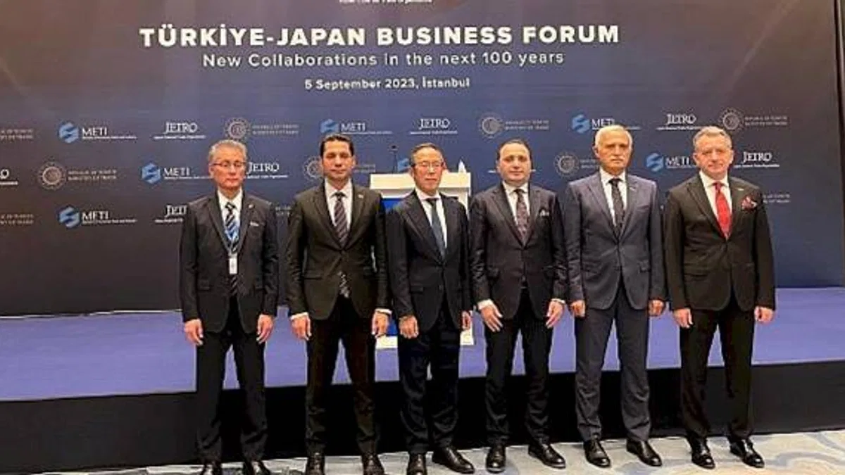JETRO (Japon Dış Ticaret Teşkilatı) Tarafından Düzenlenen Japonya-Türkiye İş Forumu Ticaret Bakanı Ömer Bolat'ın Katılımı ile Gerçekleşti