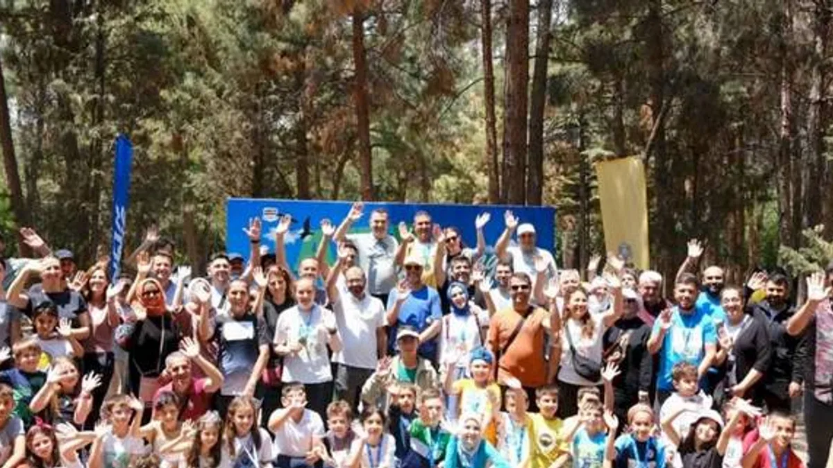Konya'da Aile Oryantiringi’nde aileler kıyasıya yarıştı