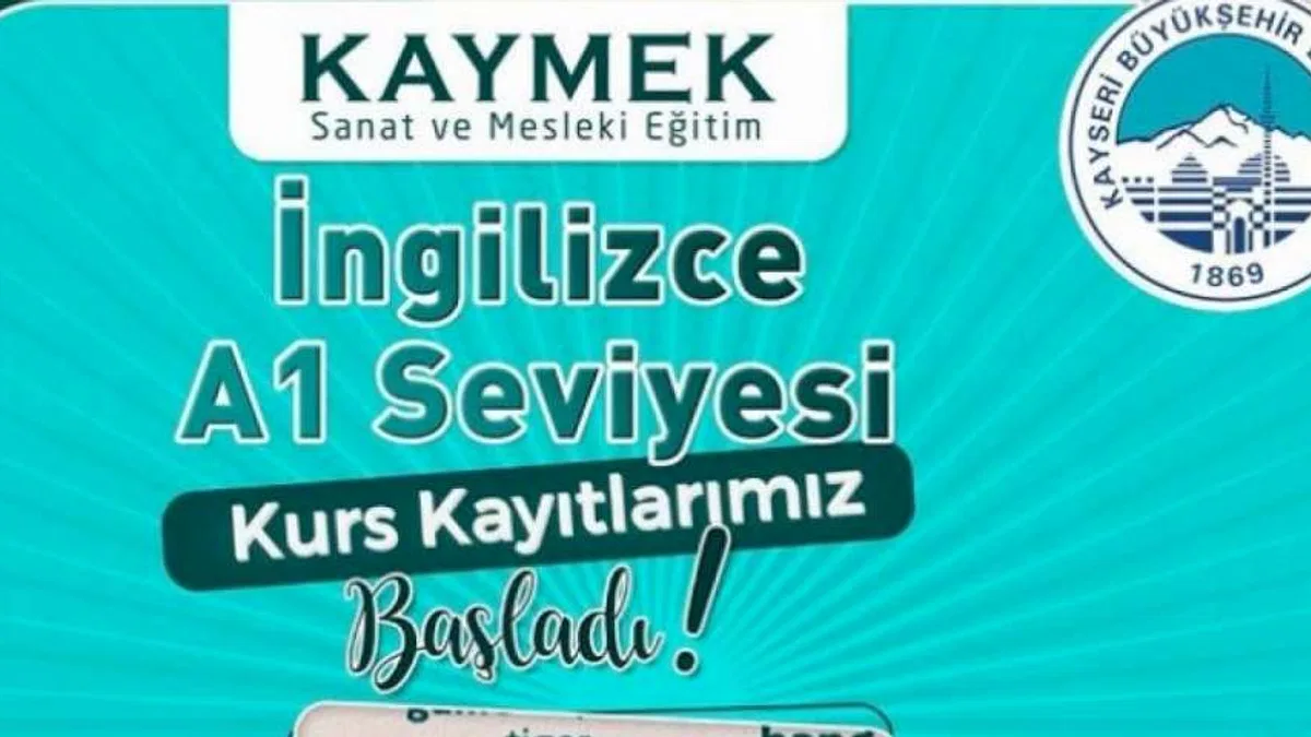KAYMEK İngilizce kursları başlattı