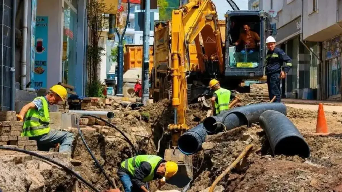 Ordu Aybastı’da 60 yıllık altyapı yatırımı sona yaklaştı