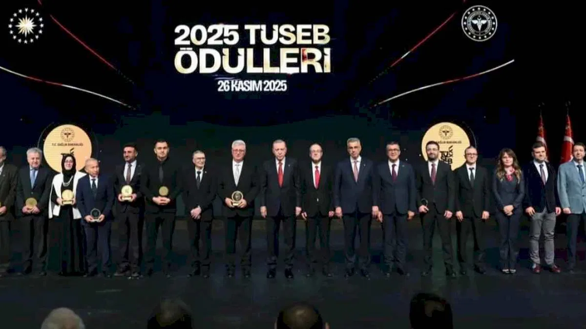 TÜSEB ödülleri sahiplerini buldu