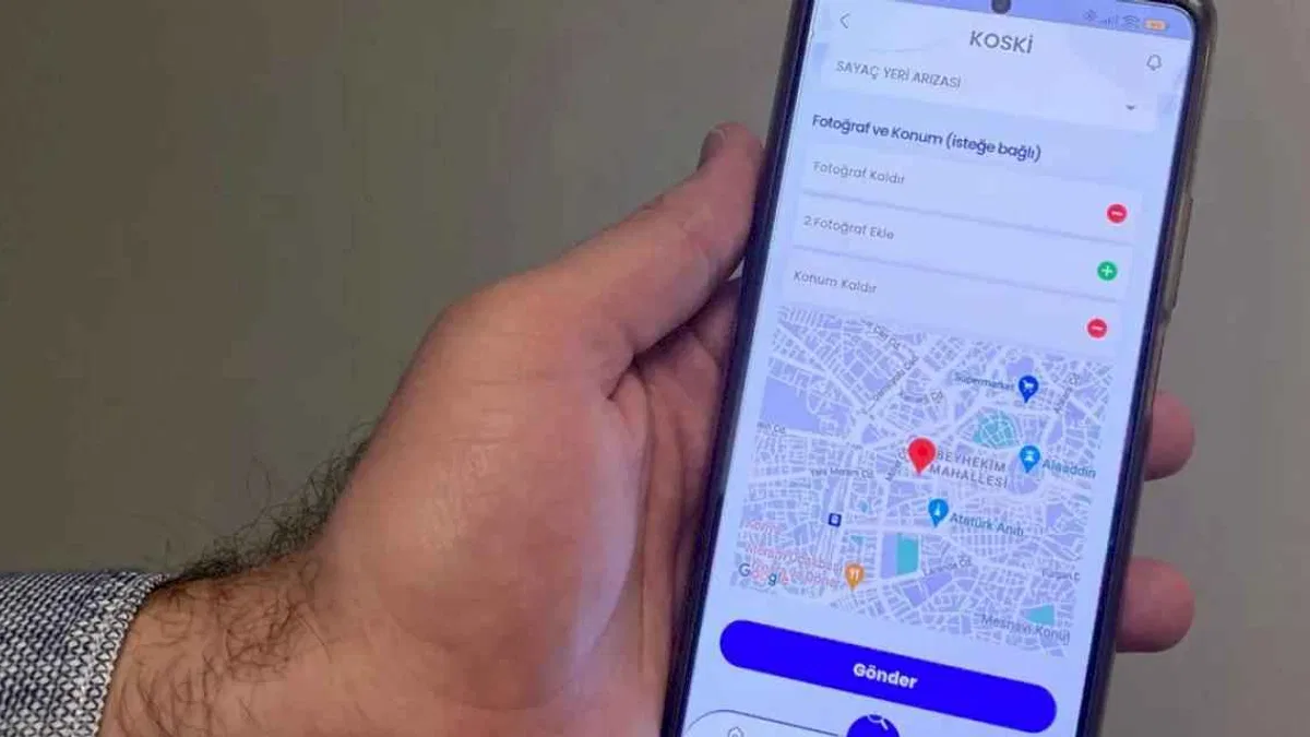 'KOSKİ Mobil Muhtar Sistemi' ile arızalara hızlı çözüm