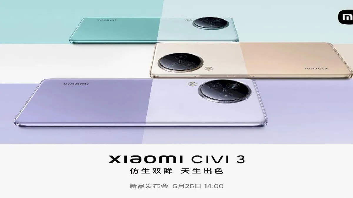 Xiaomi Civi 3 Tanıtım Tarihi Belli Oldu