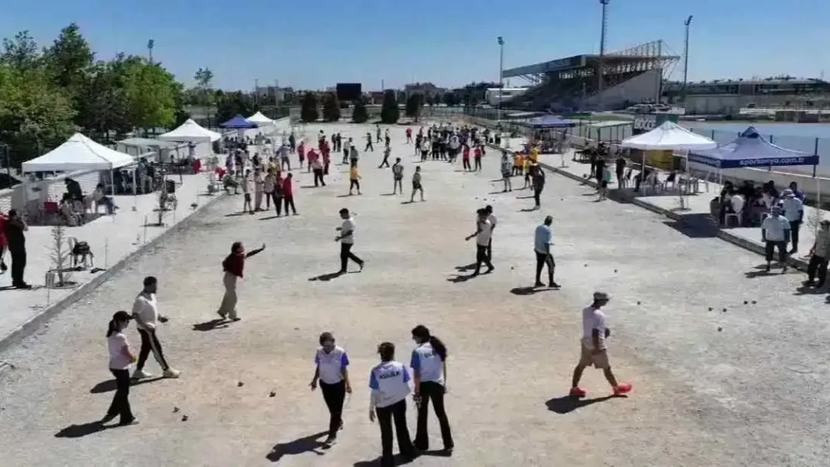 Konya'da 3. Uluslararası Bocce Turnuvası heyecanı