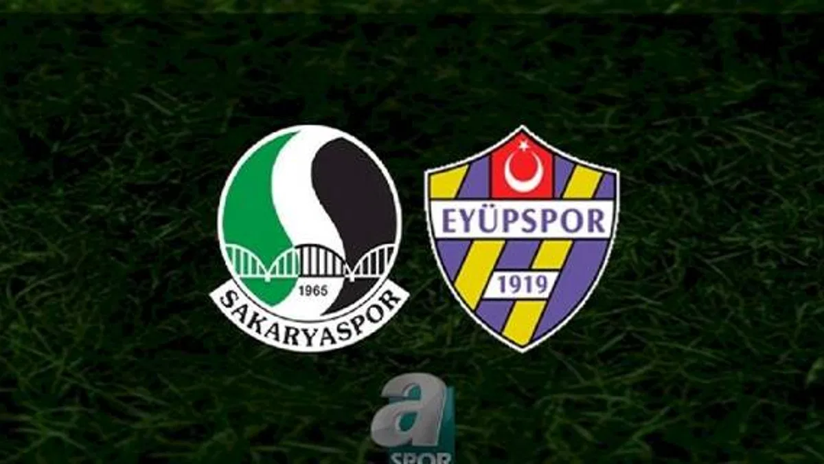 Sakaryaspor - Eyüpspor play-off maçı ne zaman, saat kaçta ve hangi kanalda? | TFF 1. Lig