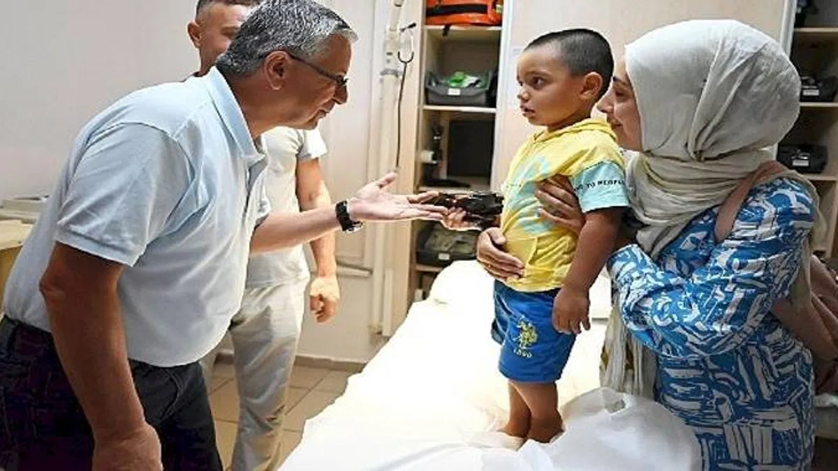 Kemer'de sünnet ettirilen çocuk sayısı 73'e yükseldi