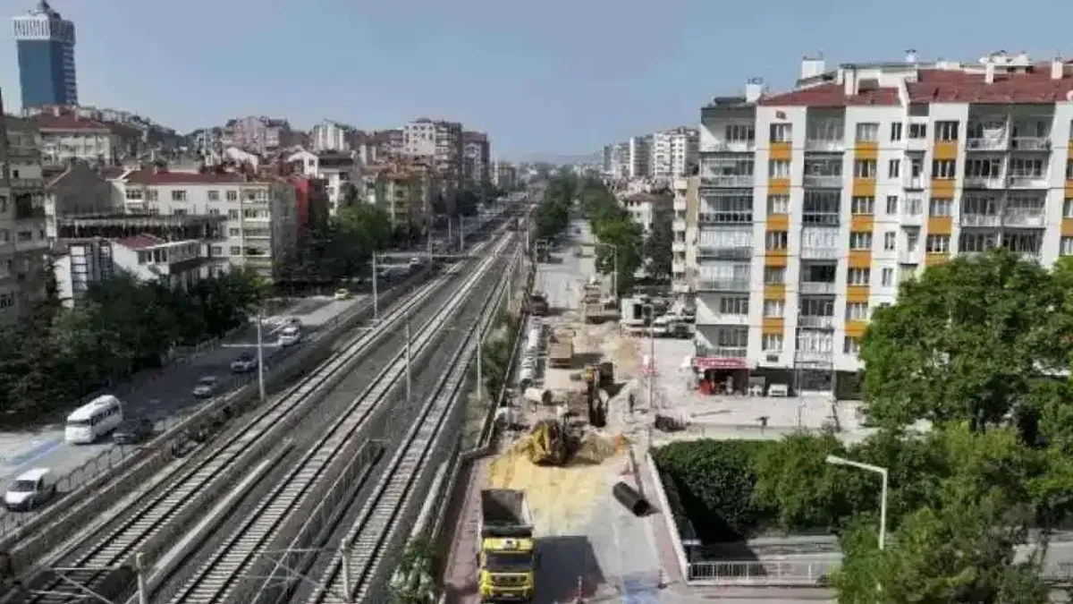 KOSKİ'den Banliyö Hattı güzergahında deplase çalışmaları