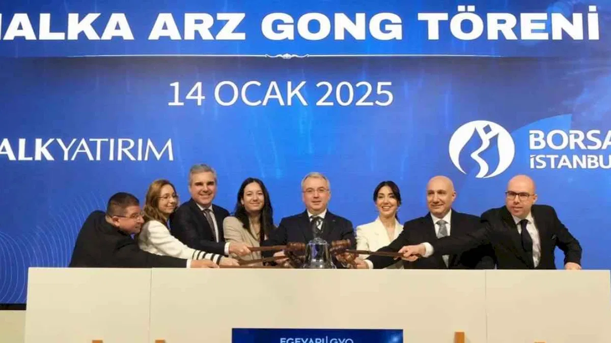 EgeYapı Avrupa GYO için ilk gong