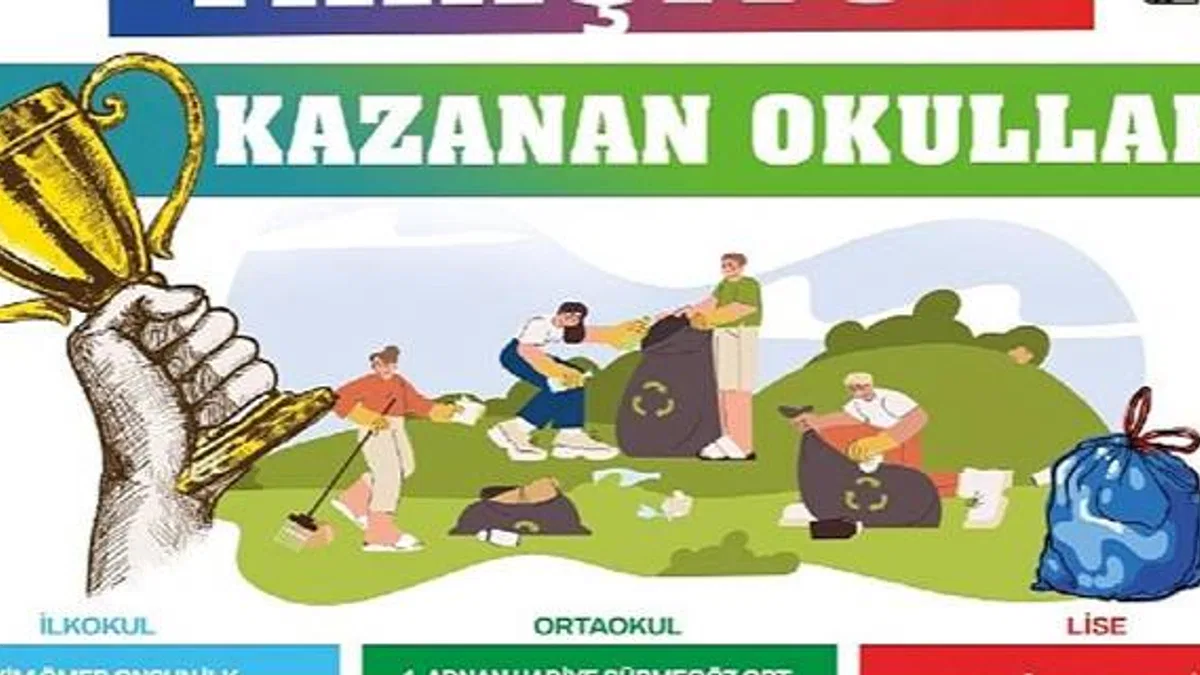 Selçuklu Belediyesi'nin yeni nesillerde sıfır atık bilincinin artırılması amacıyla düzenlediği okullar arası sıfır atık yarışmasında kazanan okullar belli oldu