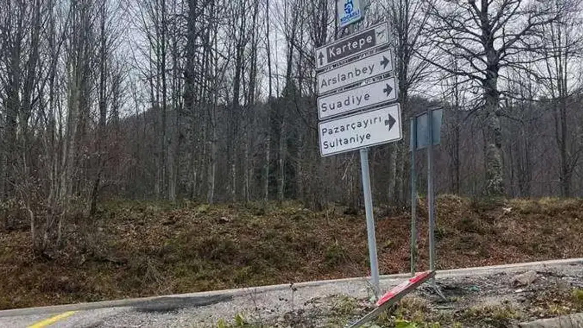 Kartepe zirve yolunda güvenli ulaşım için yenileme