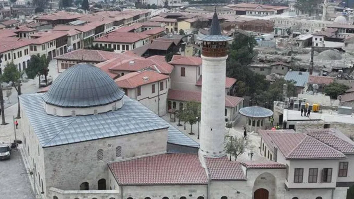 Habib-i Neccar Camii yeniden ibadete açılıyor