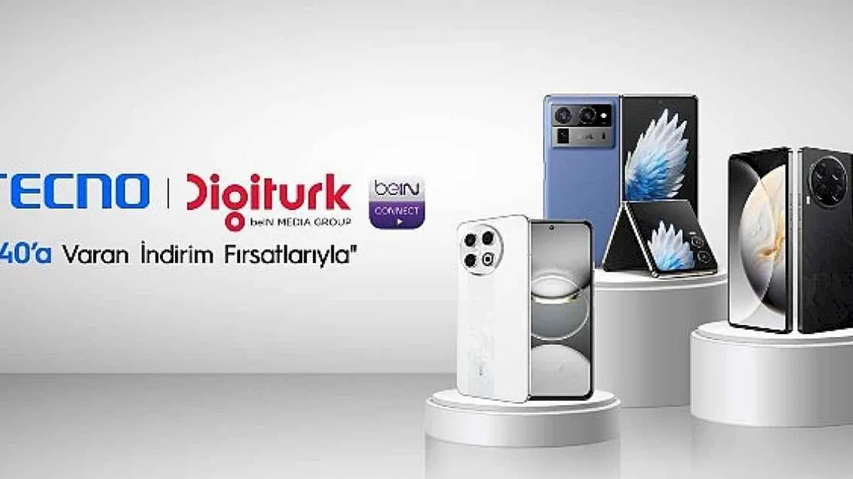 TECNO ve Digiturk'ten Avantajlı İş Birliği: Seçili Akıllı Telefonlarda %40'a Varan İndirim