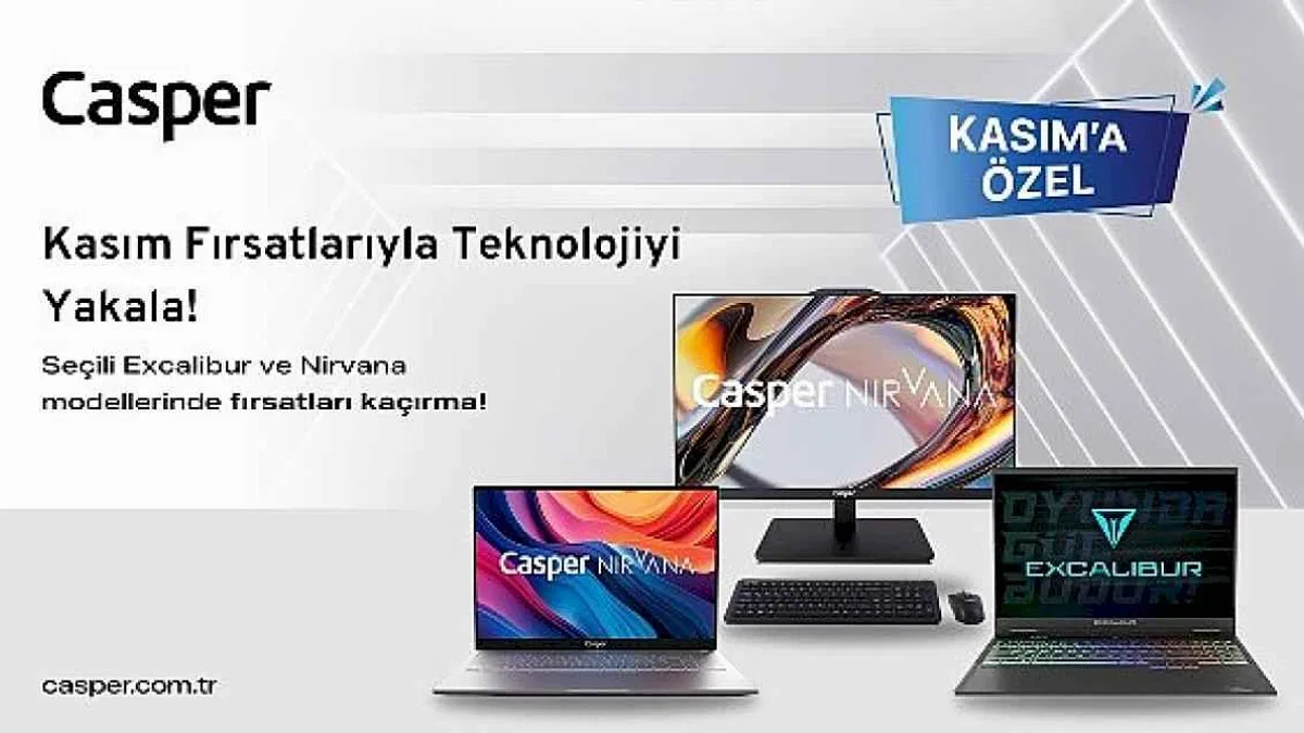 Kasım ayında Casper'dan yaşama hız katacak indirim kampanyası