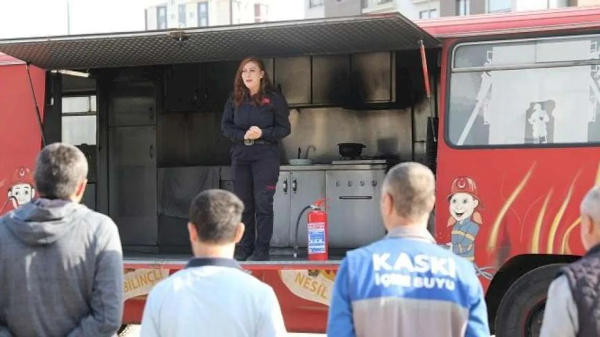 KASKİ personeline yangın güvenliği eğitimi