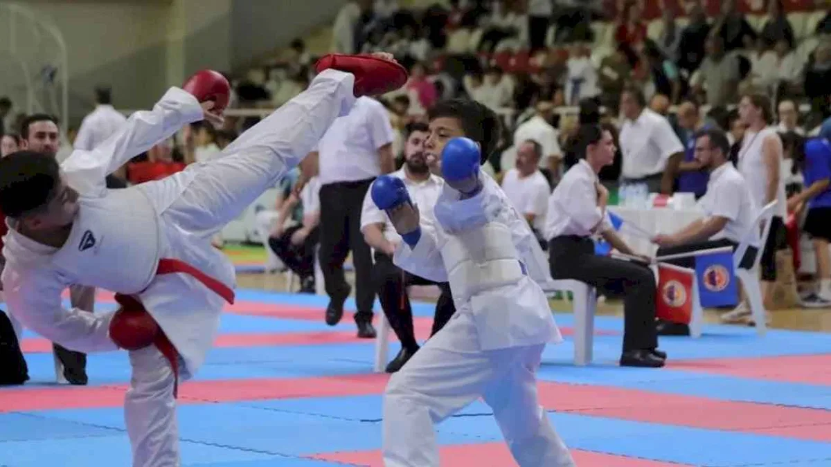 Bursa Gemlik'te uluslararası karate heyecanı