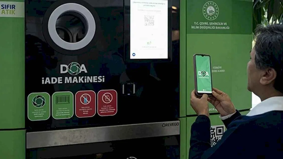 TBMM’ye otomatik depozito iade makineleri yerleştirildi