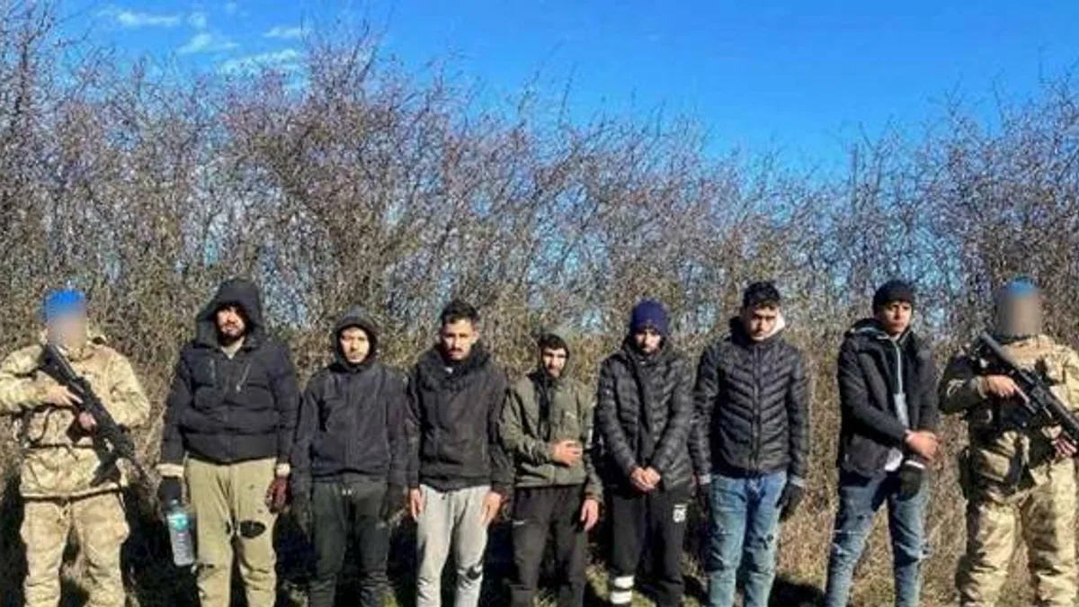 Edirne'de göçmen kaçakçılarına operasyon