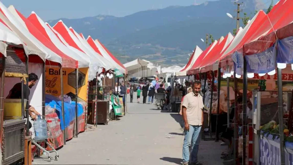 Sakarya Geyve'de panayır coşkusu