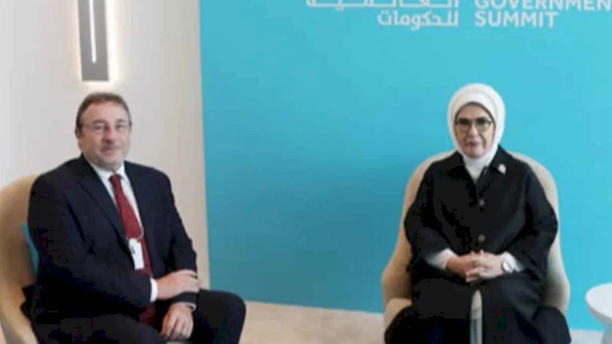 Emine Erdoğan, Dubai'de BM Kalkınma Programı Başkanı Steiner ile görüştü