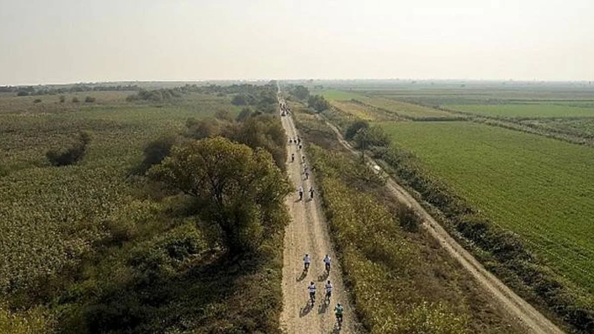 Uluabat'ın Korunması için Pedal Çevirdiler