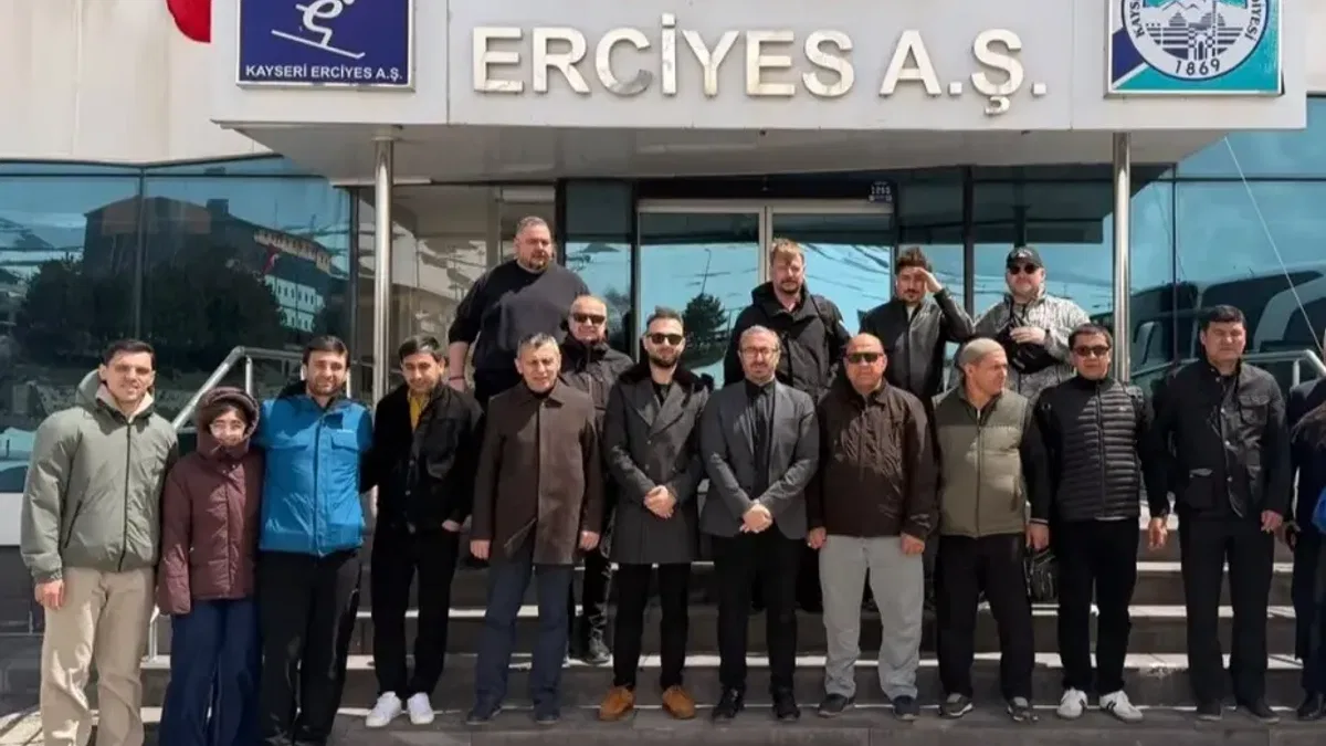 Rusya ve Türkmenistanlı iş insanlarına Erciyes sunumu