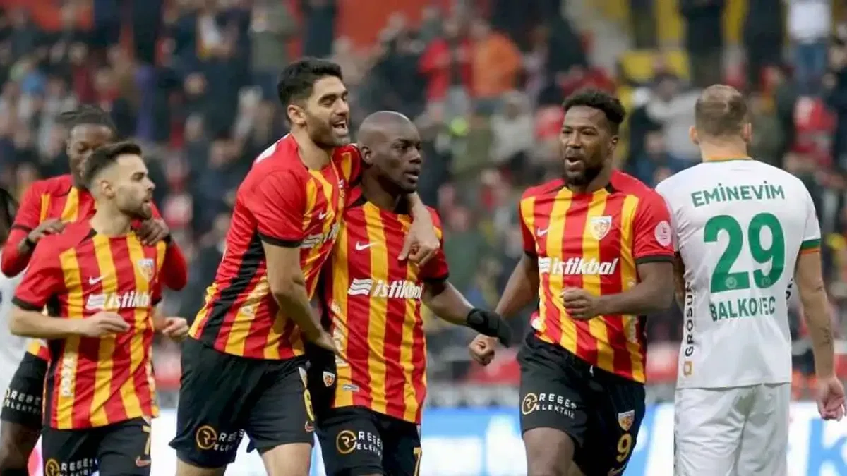 Kayserispor 2-0 Alanyaspor (Maç Sonucu) Kayseri evinde rahat kazandı!