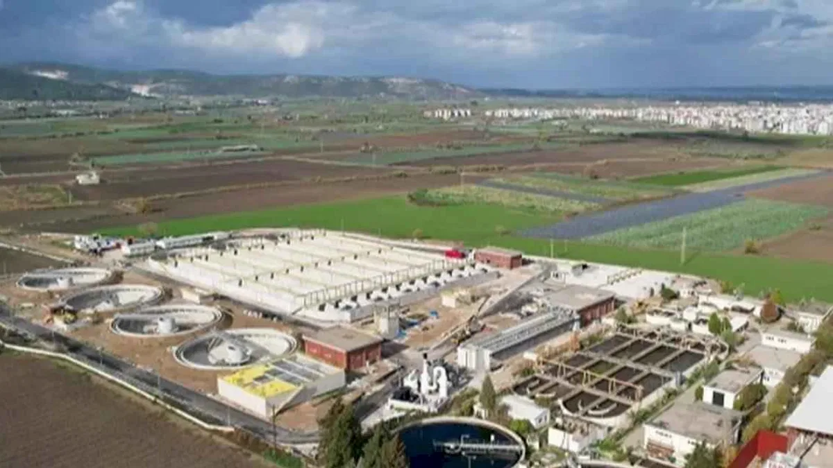 İzmir'in ikinci büyük atık su arıtma tesisi için geri sayım