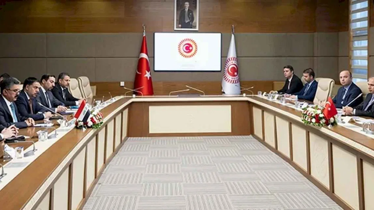 Iraklı Parlamenter Dosaki'den TBMM'de komisyon görüşmesi