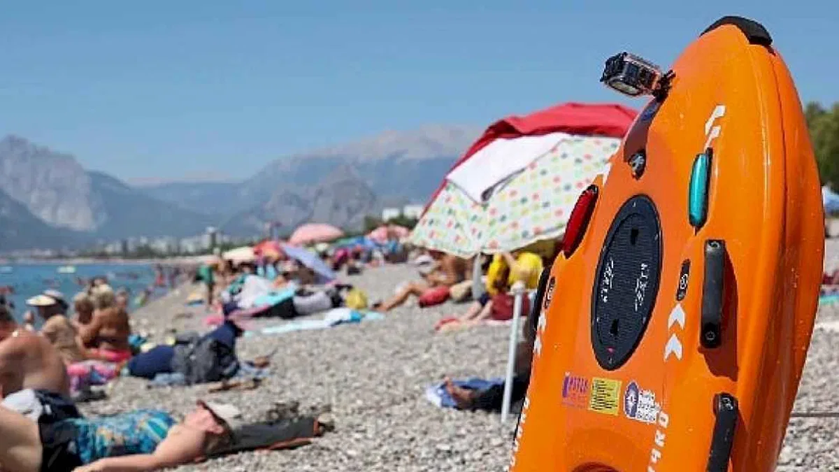 Büyükşehir'in robot cankurtaranları iş başında